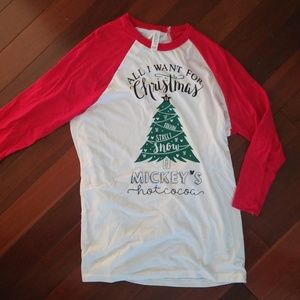 Disney christmas shirt